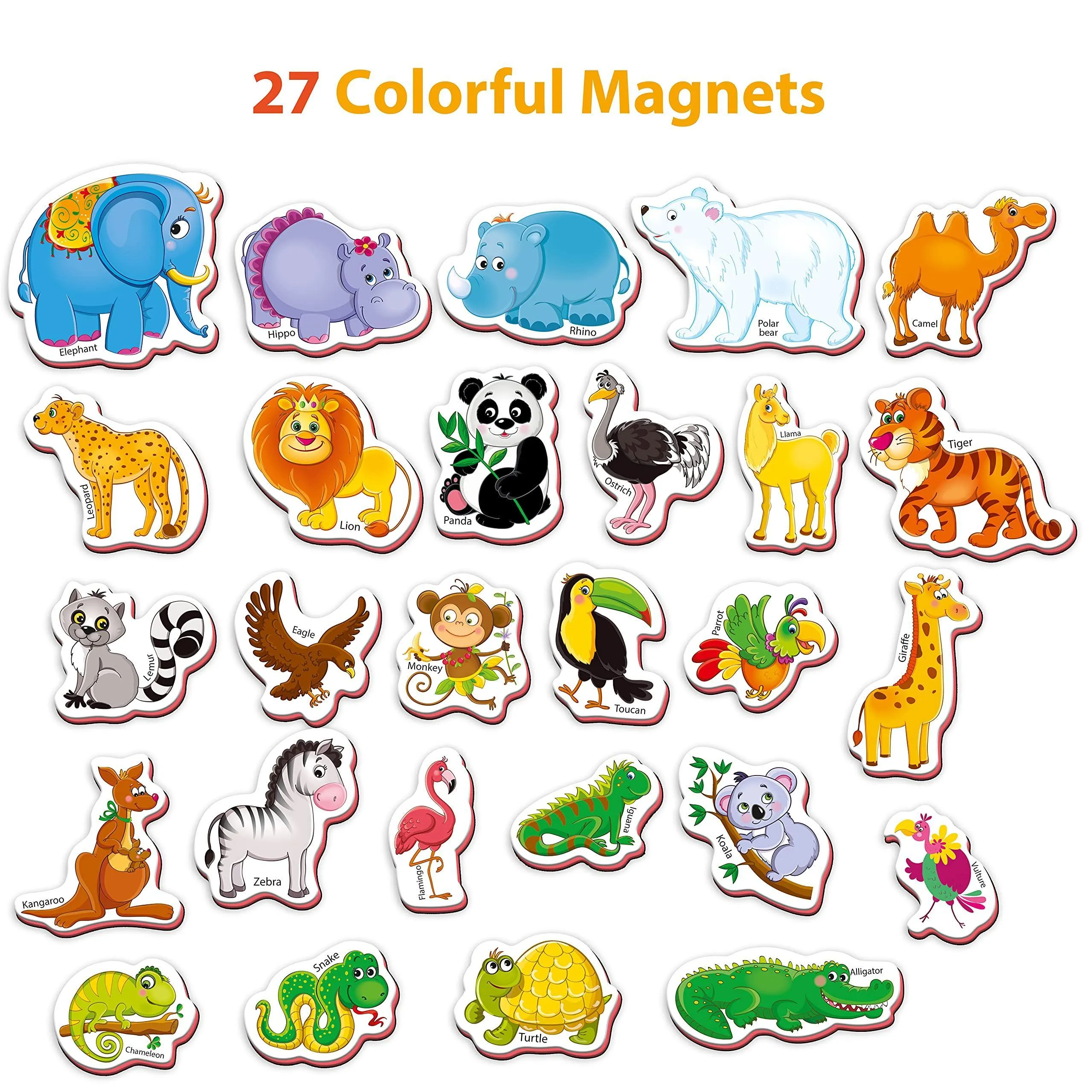27 Fridge Magnets for Toddlers ‚Äì Refrigerator Magnets for Toddlers 1