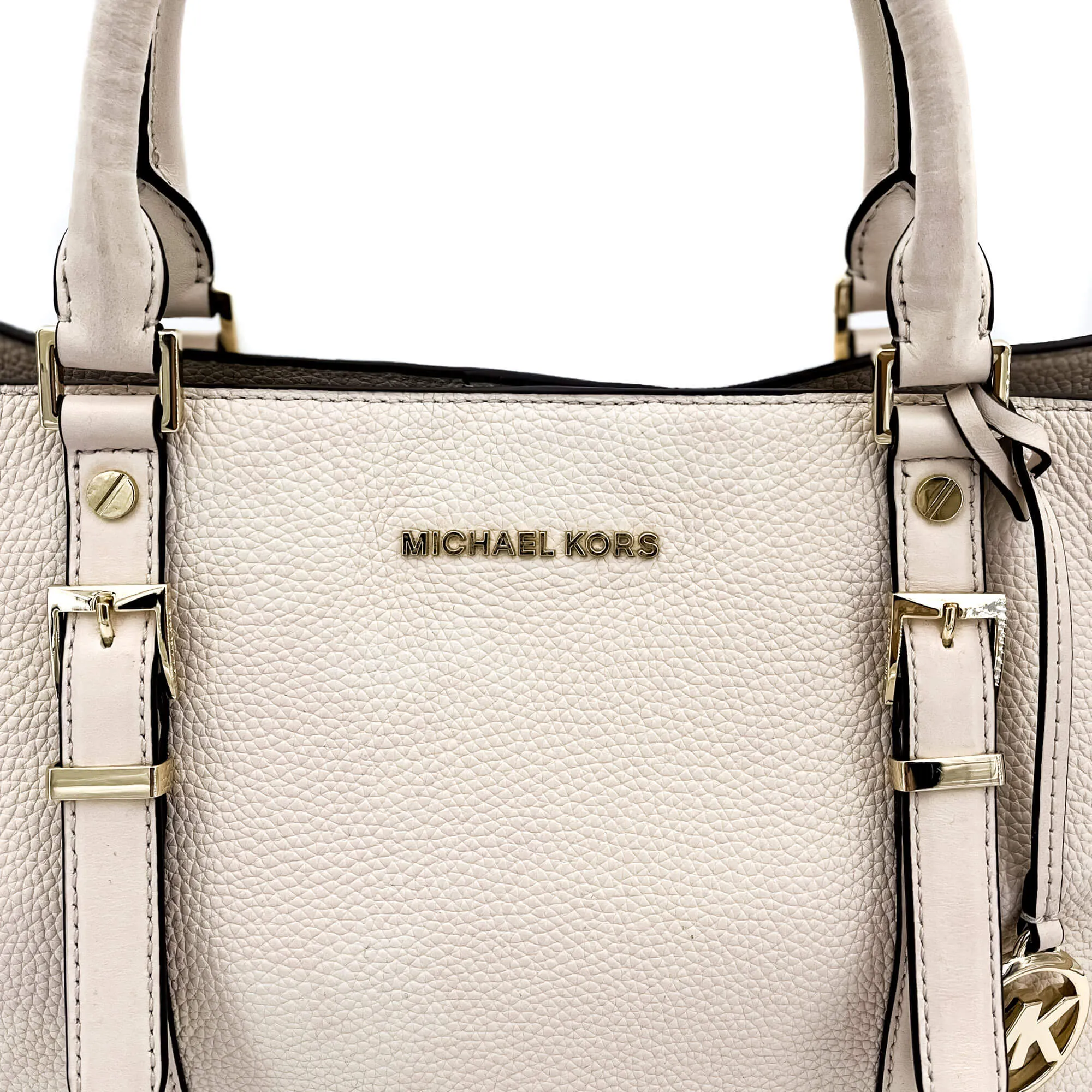 Bedford Legacy Leather Tote Off-White Large