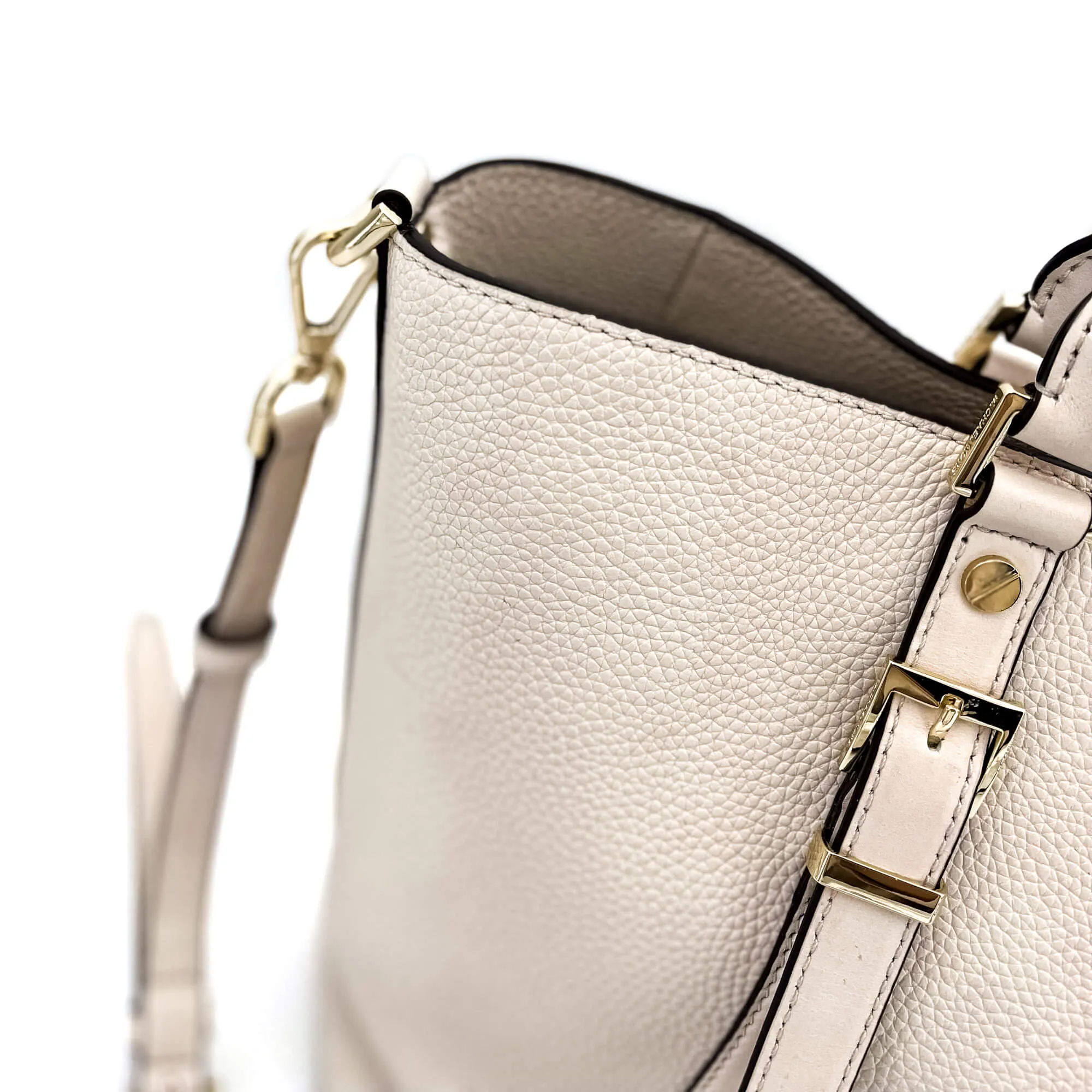 Bedford Legacy Leather Tote Off-White Large