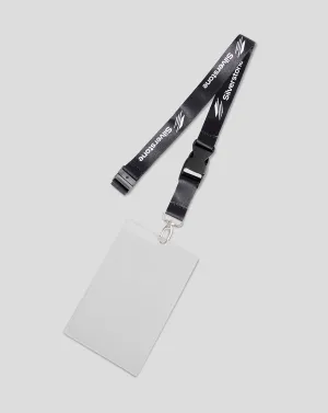 Black Silverstone Lanyard