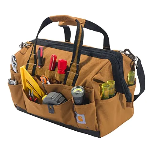 Carhartt B0000518 16" Thirty-Pocket Heavyweight Tool Bag