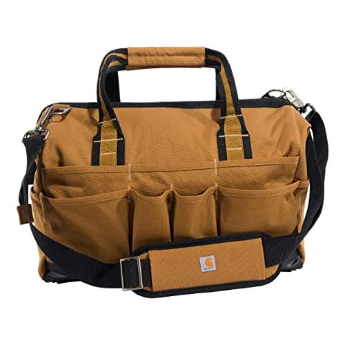 Carhartt B0000518 16" Thirty-Pocket Heavyweight Tool Bag
