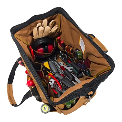 Carhartt B0000518 16" Thirty-Pocket Heavyweight Tool Bag