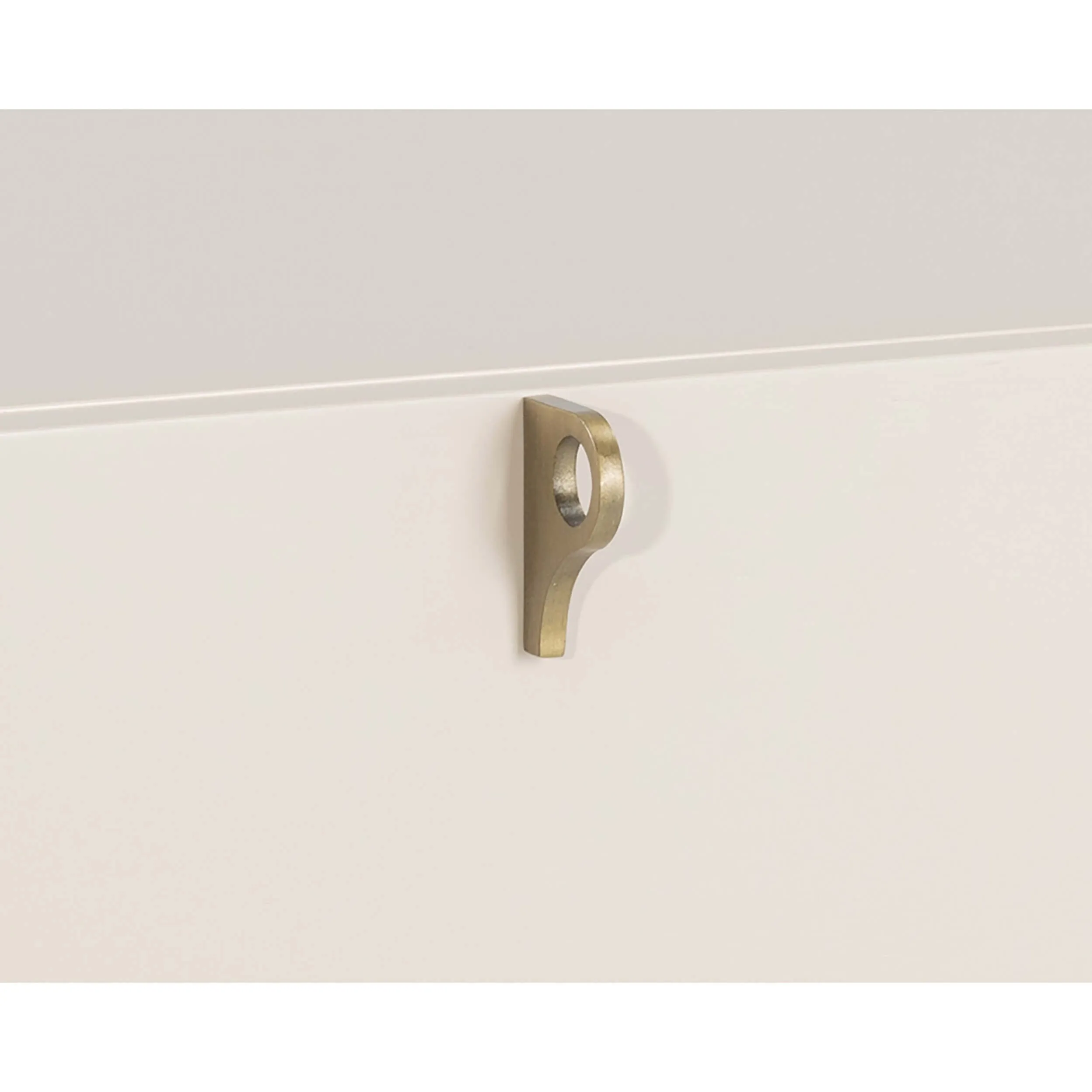 Celine Small Nightstand, Cream
