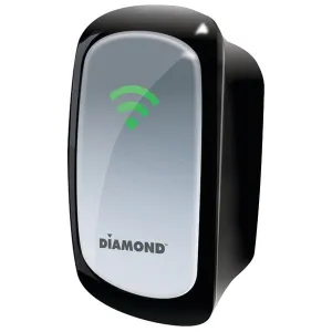 DIAMOND WR300NSI Wireless 802.11 300Mbps Range Extender-Repeater with Signal Indicator