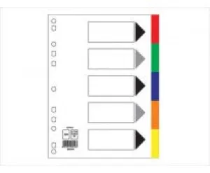 Divider 5 Color Pvc A4