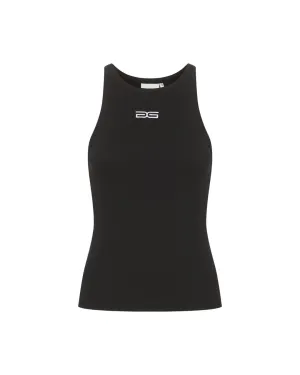 DREW SL LOGO TOP IN BLACK