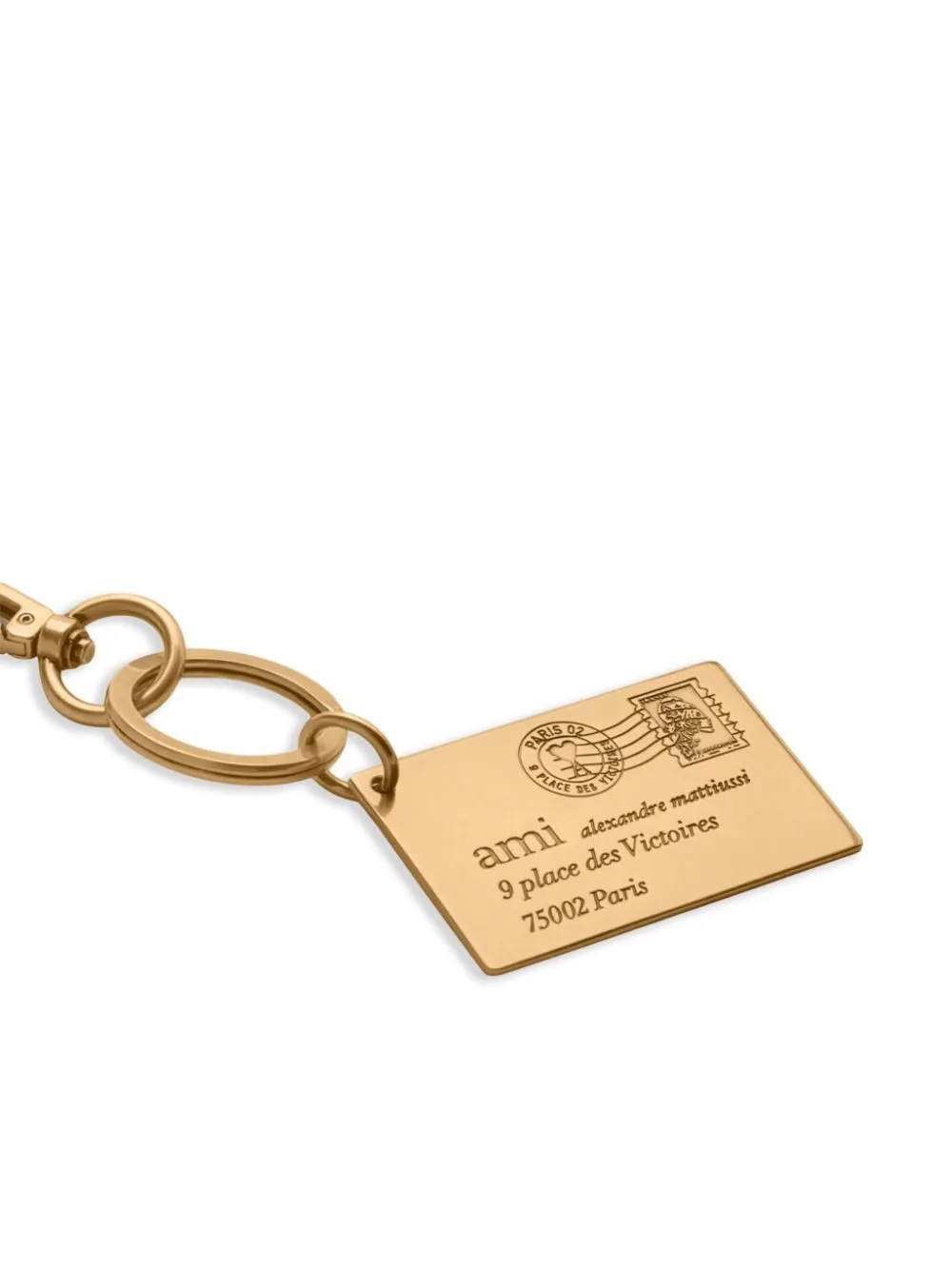 Enveloppe Logo-Debossed Keyring
