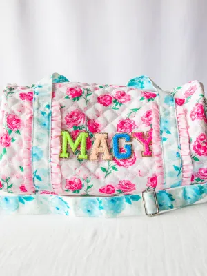 Everyday Duffle - Raspberry Roses