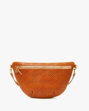 Grande Fanny ~ Cuoio Lightweight Checker Perforated