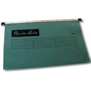 Hanging File Premiere Grip Code Fullscap Green