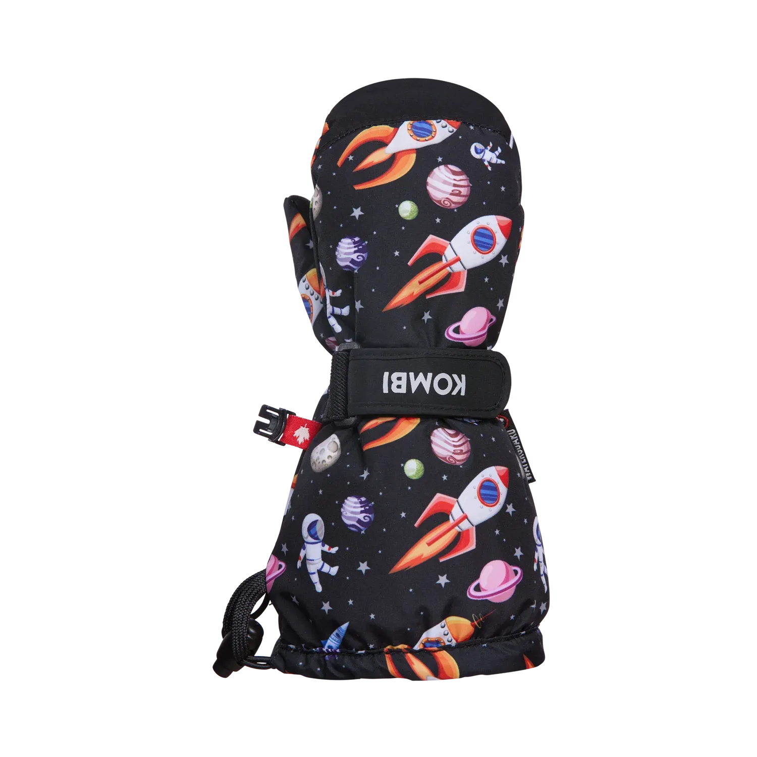 Kombi Roomy Childrens Mittens - Black