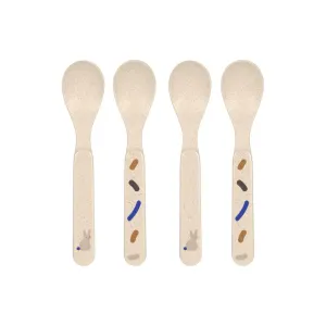 Lassig Spoon Set Cellulose - Little Mateys - Royal Blue