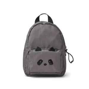 Liewood Saxo Mini Backpack in Panda Stone Grey