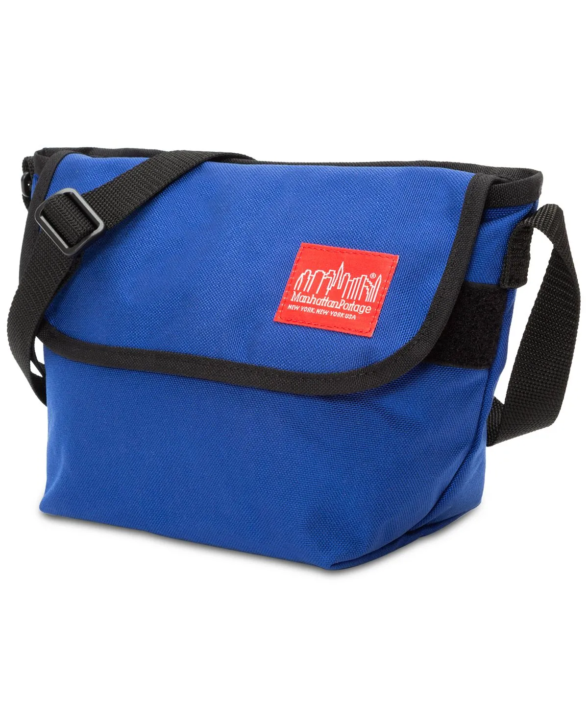 Manhattan Portage Nylon Messenger Bag, Blue