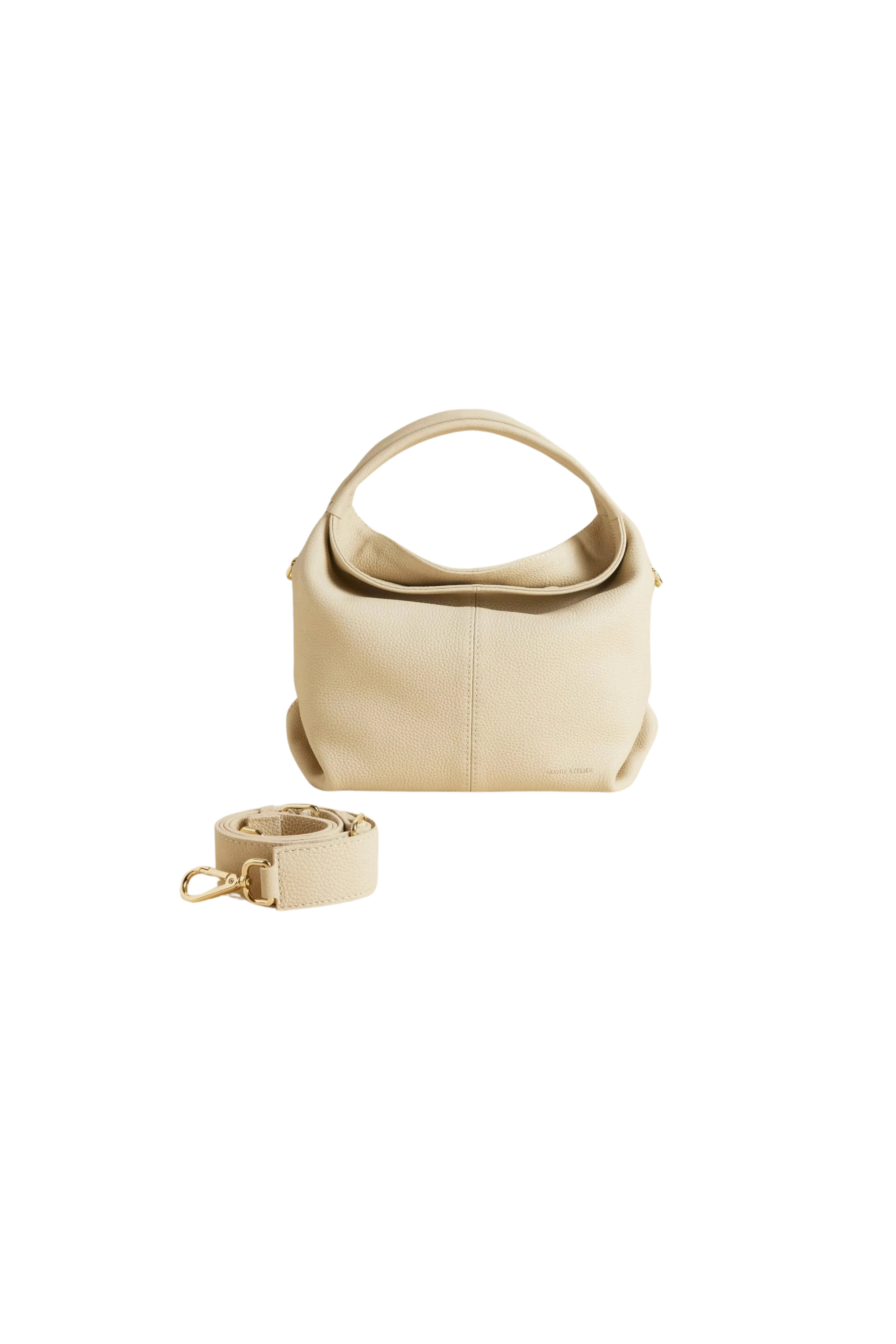 Mini Gala in Vanilla Grained Leather