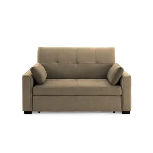 Nantucket Loveseat Full Size Sleeper in Cappuccino