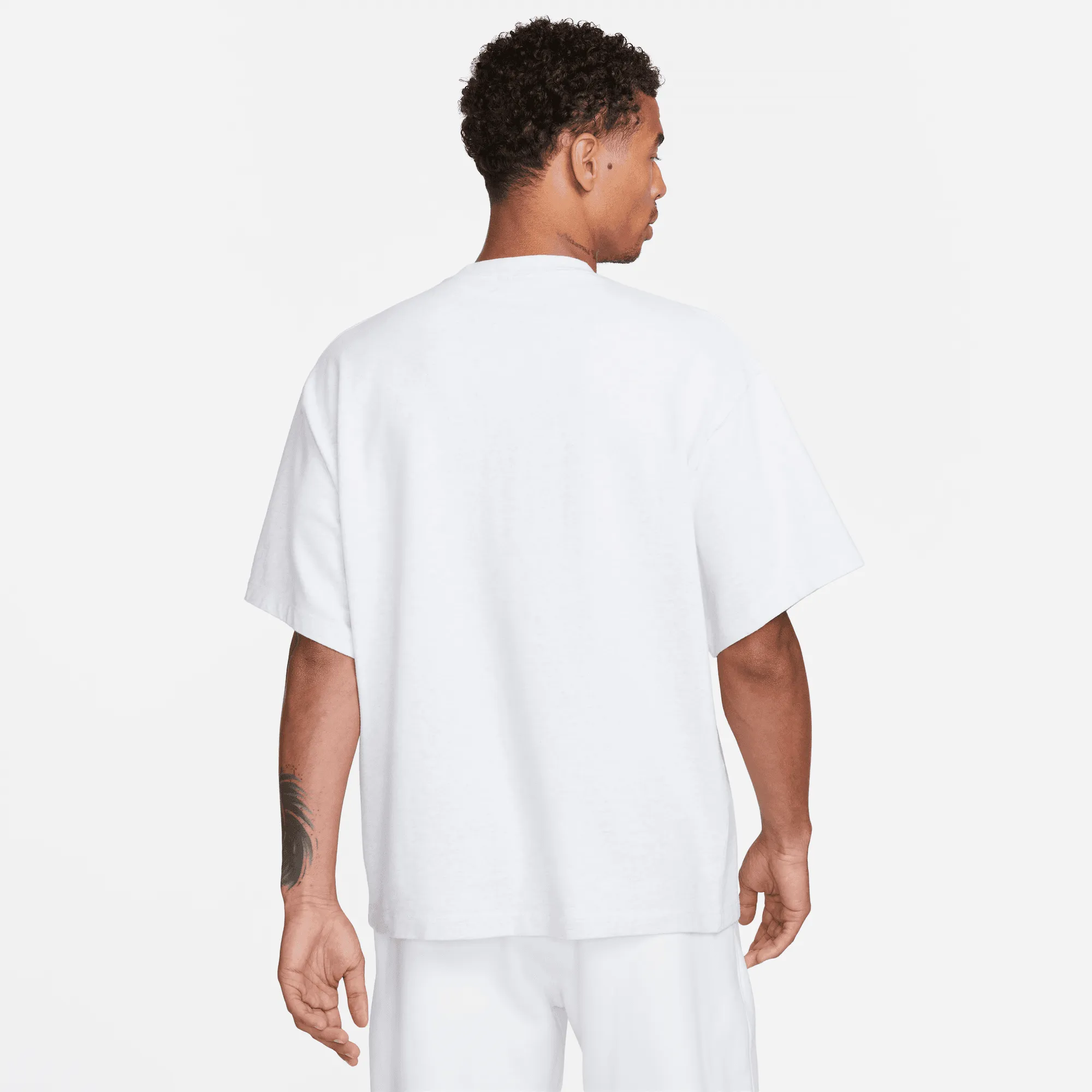 Nike Solo Swoosh White Short-Sleeve Heavyweight Top