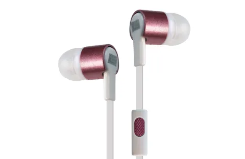 Noise Isolating Stereo Earphones with Microphone and 3.5mm Plug