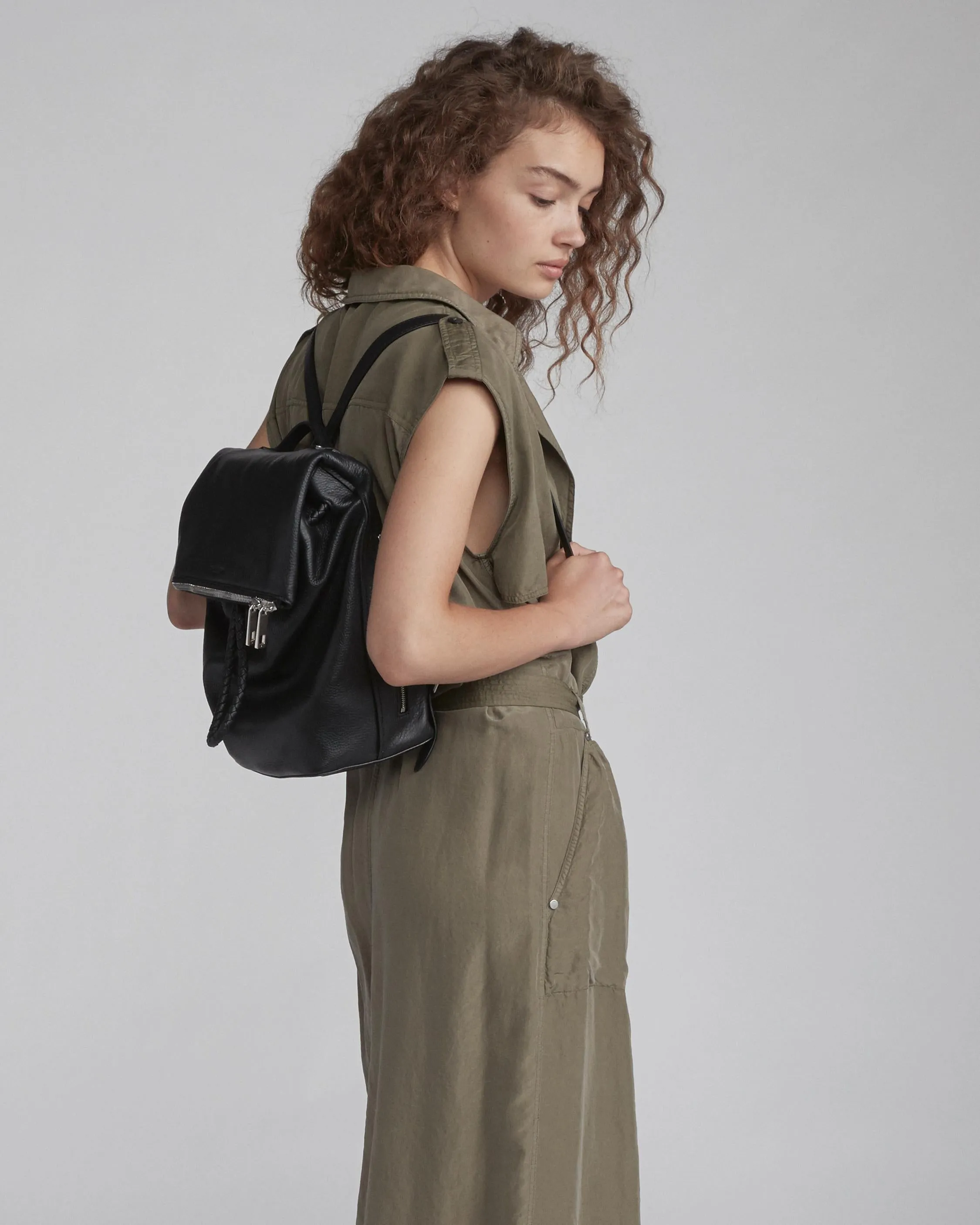 Rag & Bone- Loner Backpack Black