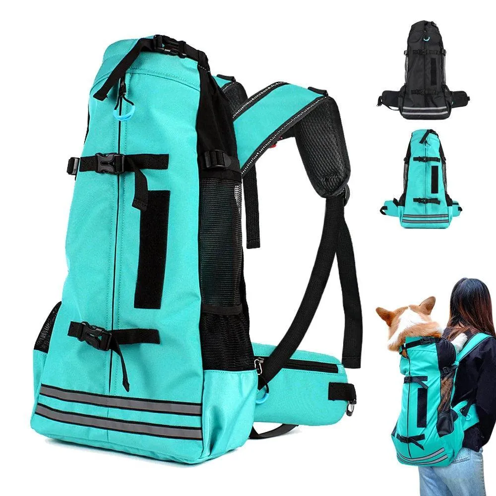 Reflective Pet Carrier Backpack: Stylish Safety & Convenience