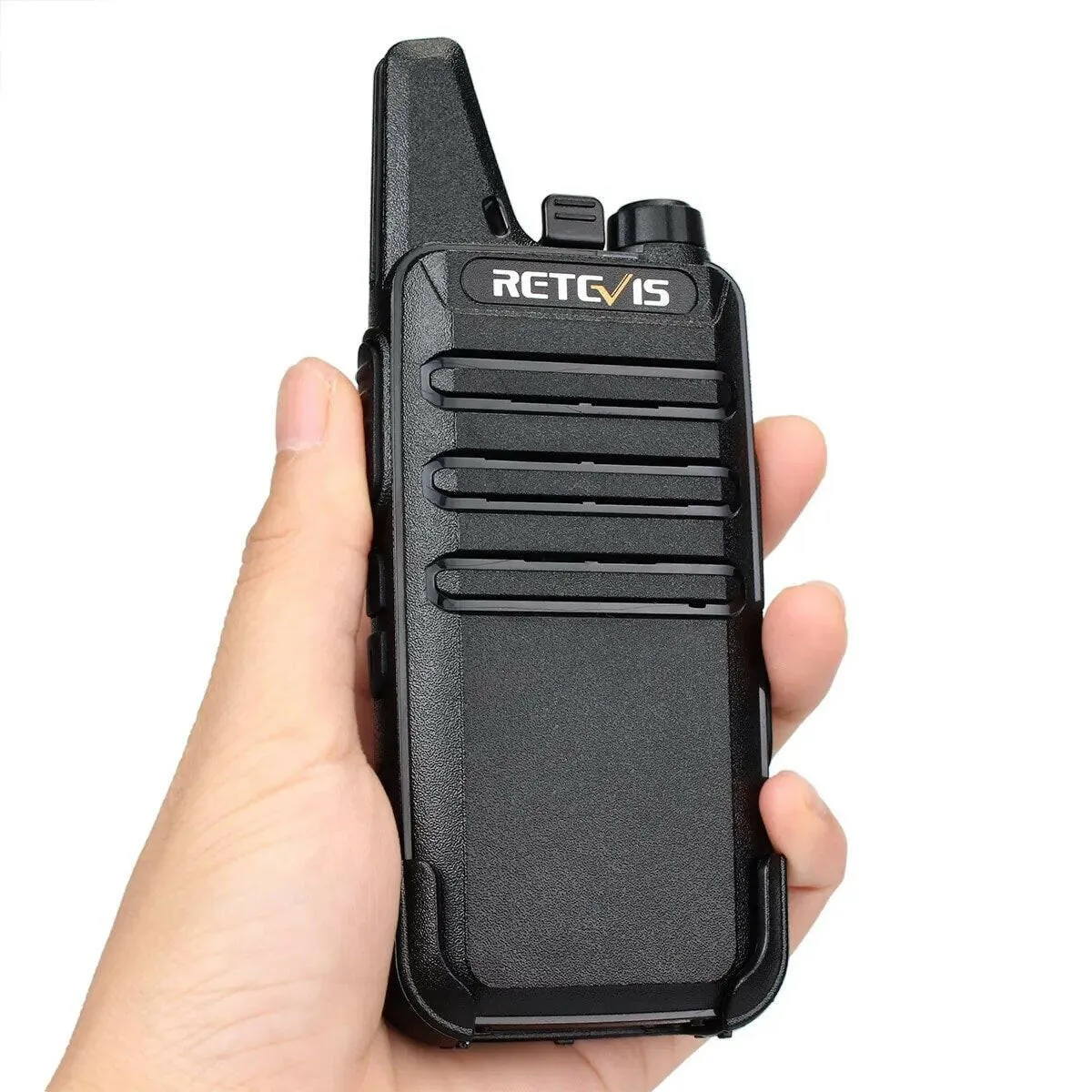 Retevis Mini Walkie Talkie 2 Pcs VOX USB Charging PMR 446 FRS License-free Portable Two Way Radio Station For Restaurant Retail