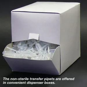 Short Narrow Stem Transfer Pipet