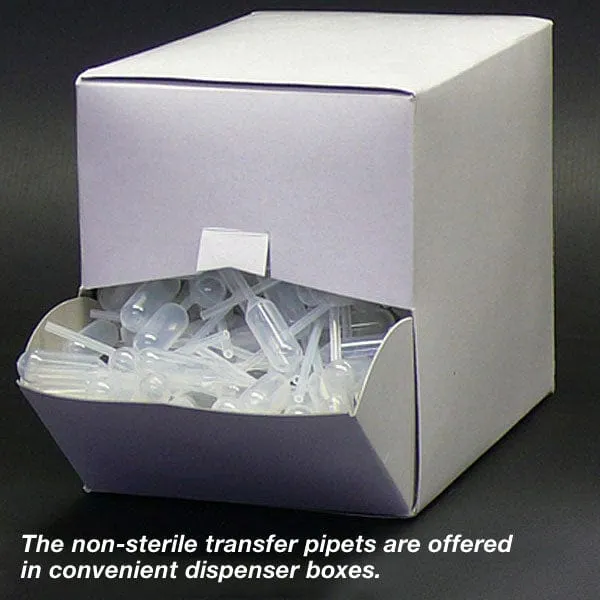 Short Narrow Stem Transfer Pipet