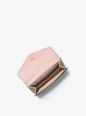 Small Logo and Leather 3-in-1 Card Case
