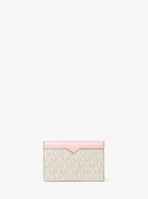 Small Logo and Leather 3-in-1 Card Case