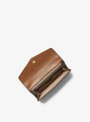 Small Logo and Leather 3-in-1 Card Case
