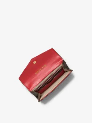 Small Logo and Leather 3-in-1 Card Case