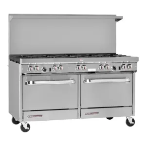 Southbend S60DC-4G/T S-Series Gas Range 60" 2 Non-Clog Burners, 171,000 Btu