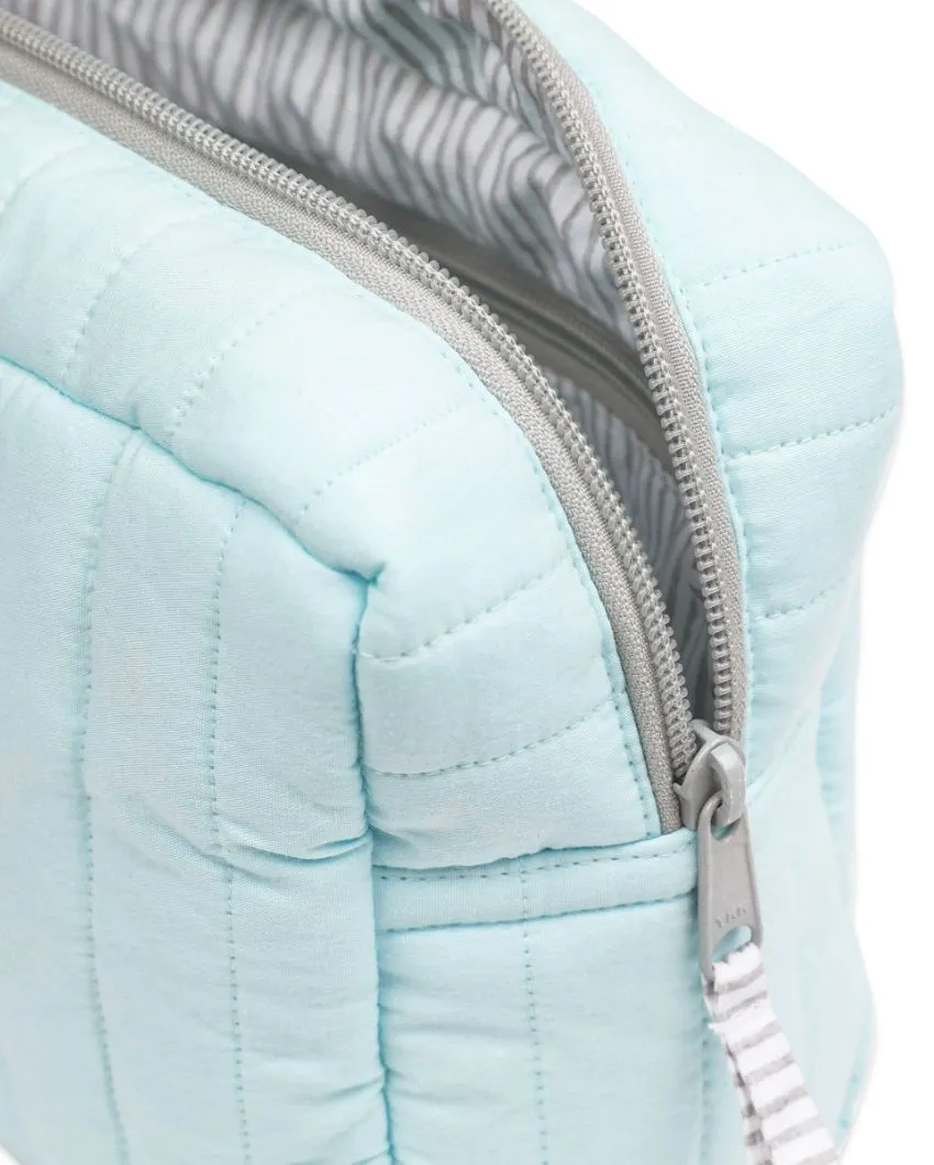 Spacious Organic Cotton Organizer Pouch | 10 x 9 inches