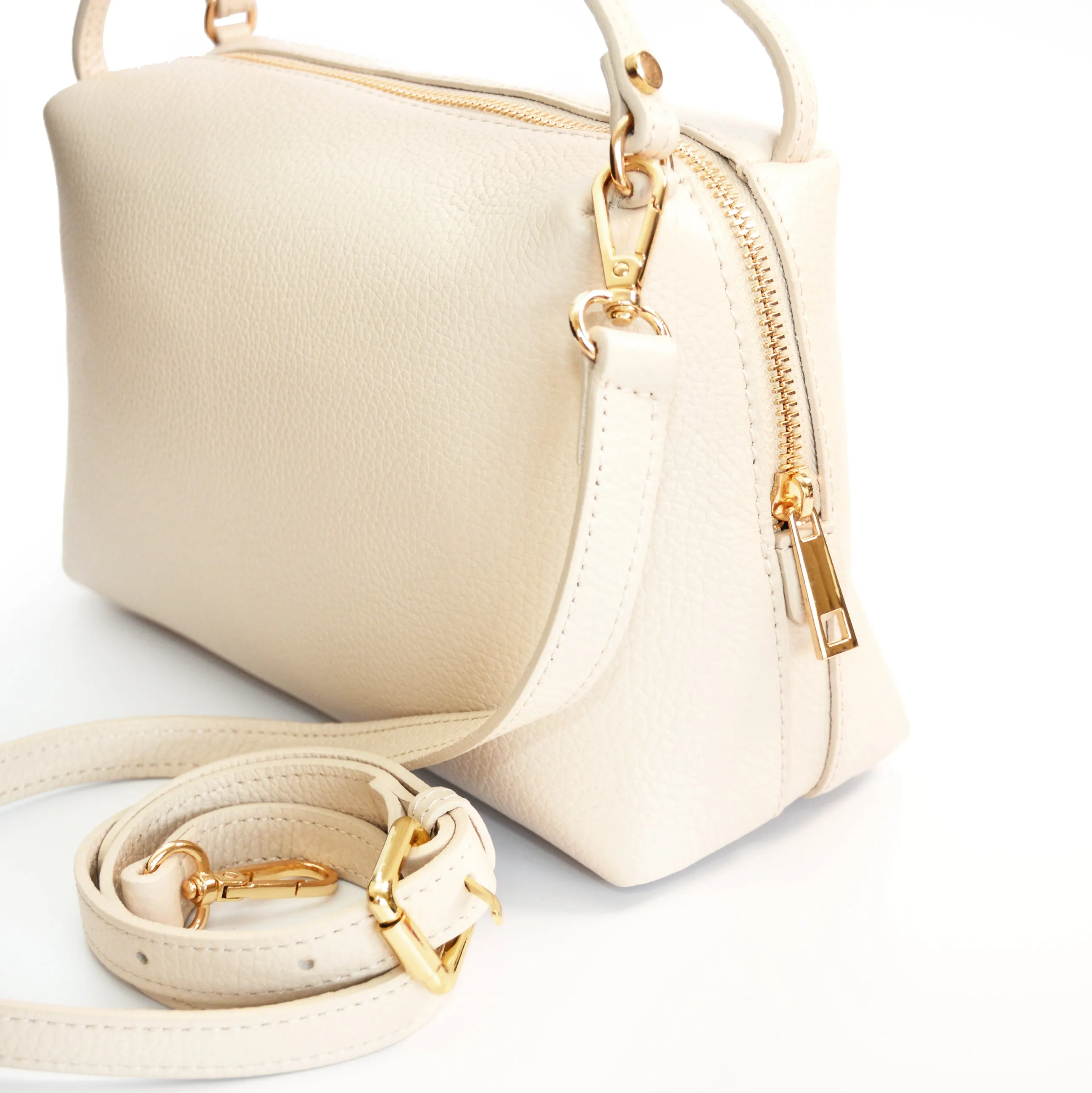 The Firenze Crossbody Cream