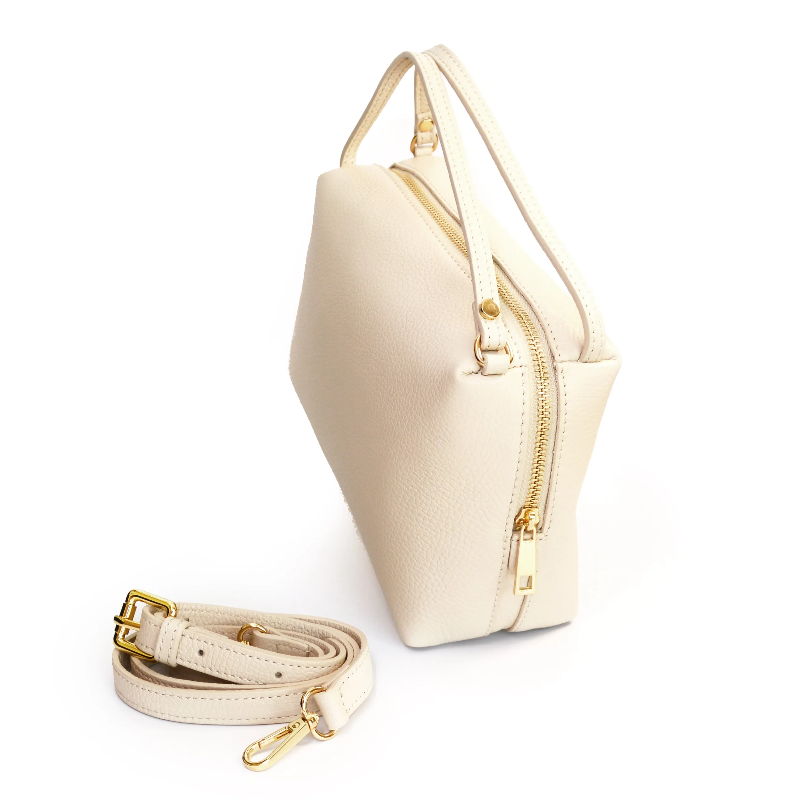 The Firenze Crossbody Cream