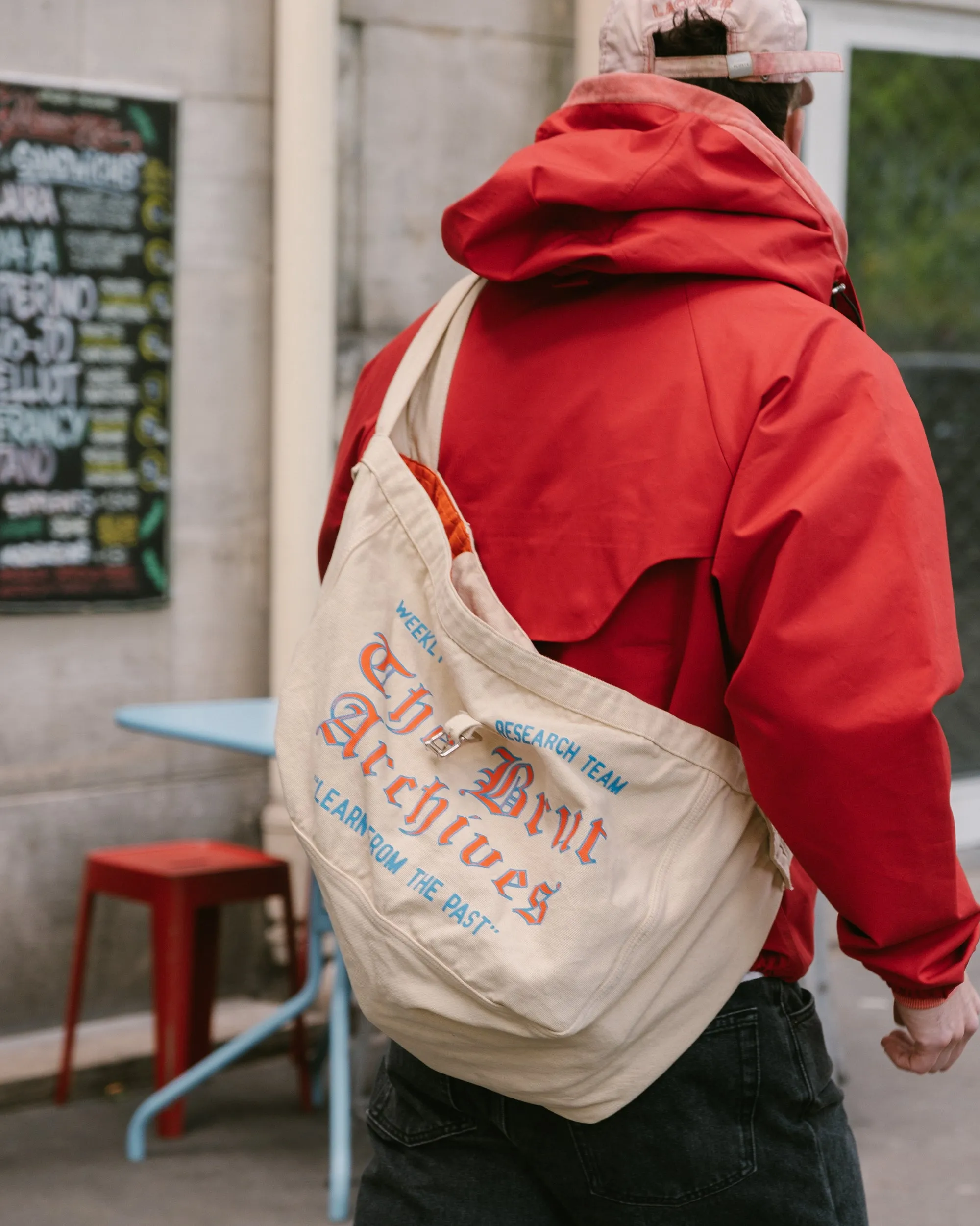 THE OVERDYED NEWSPAPER BAG