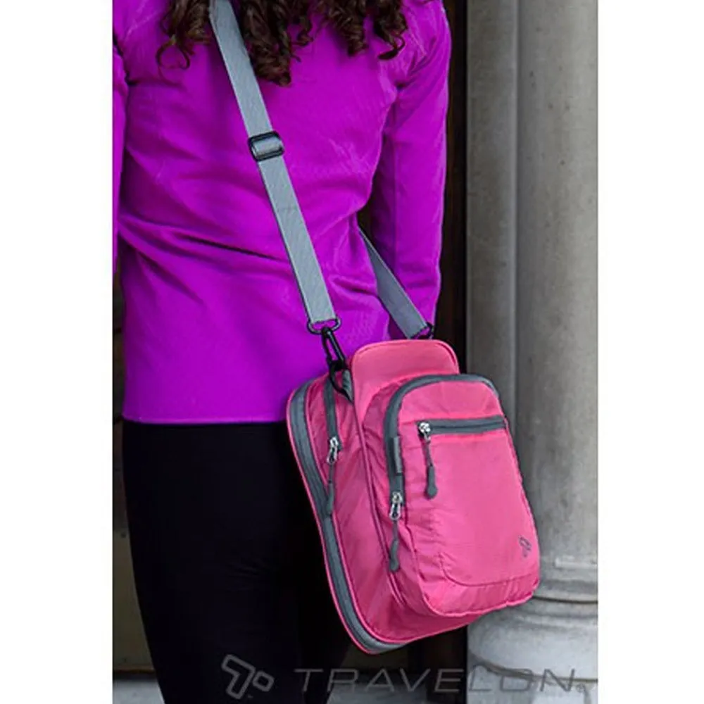 Travelon Carry On Bag Convertible Crossbody Duffel Cross Body Purse One Size