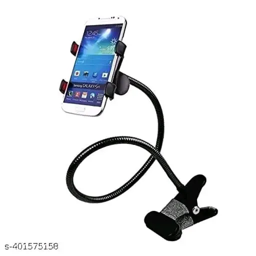Trendy New Mobile Holder - Black, Wall Mountable & Versatile