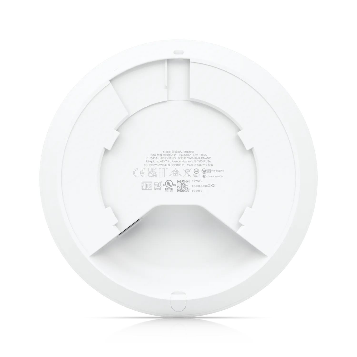 Ubiquiti UAP-nanoHD UniFi Compact WiFi 5 Access Point