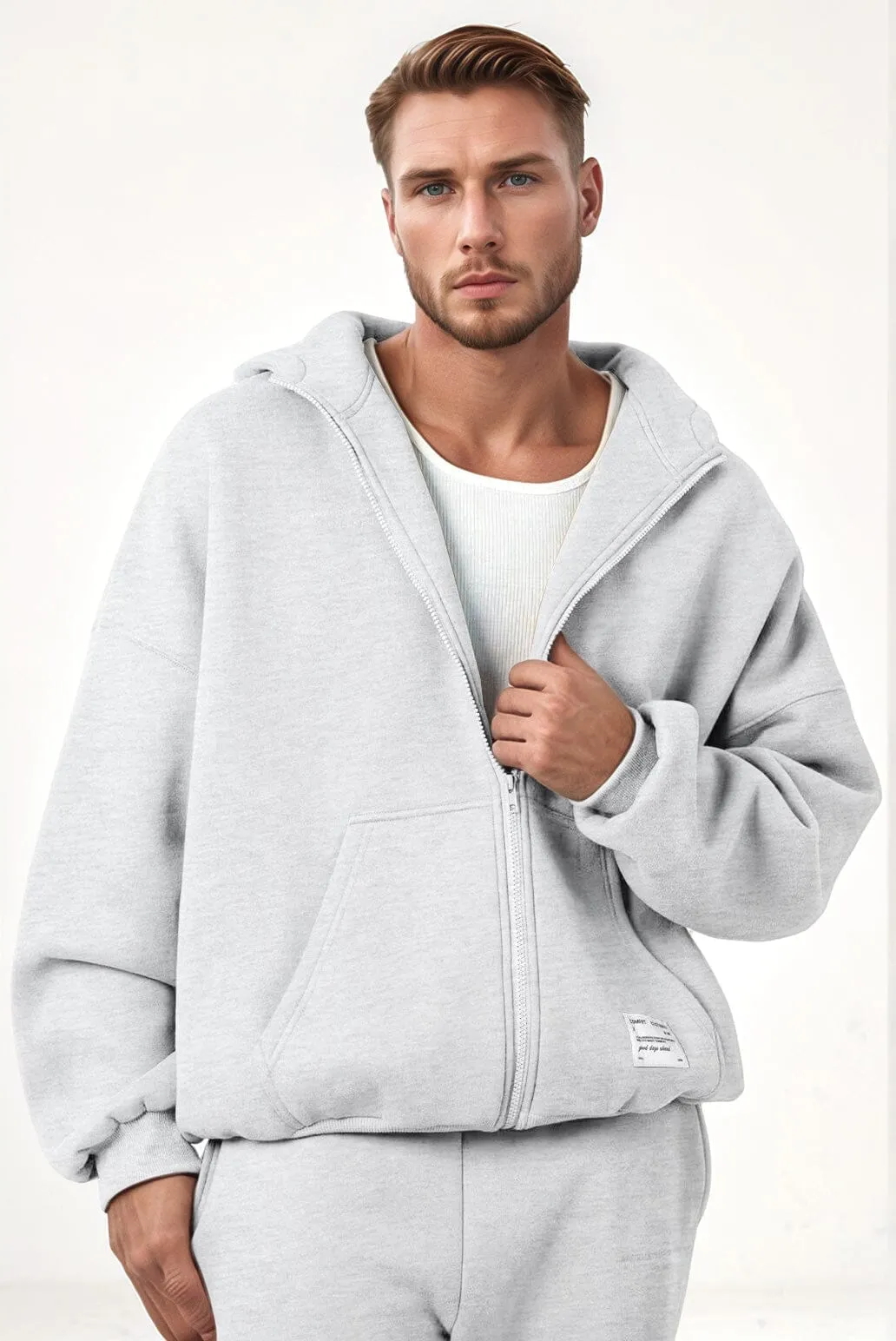 USQUARED Empower Oversized Full Zipper Hoodie