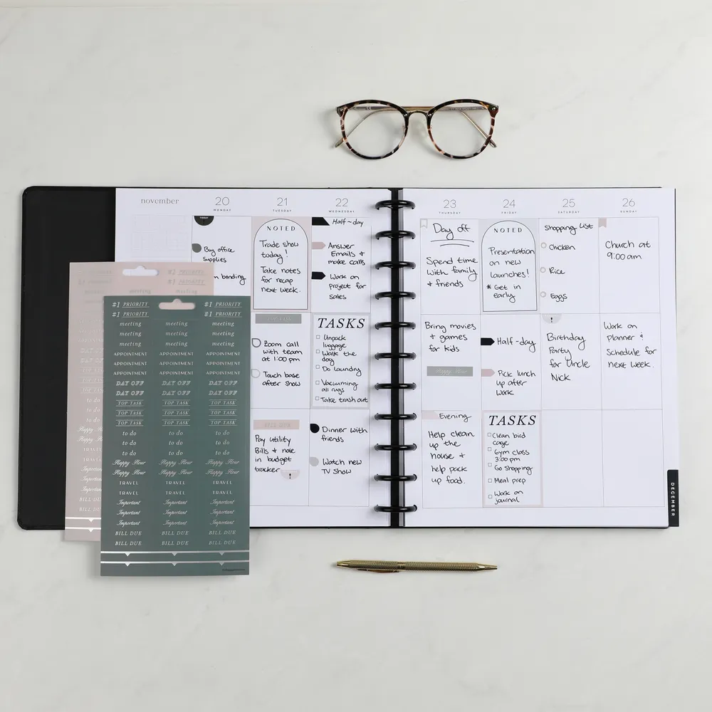 Work   Life Ivy & Rose - 8 Sticker Sheets