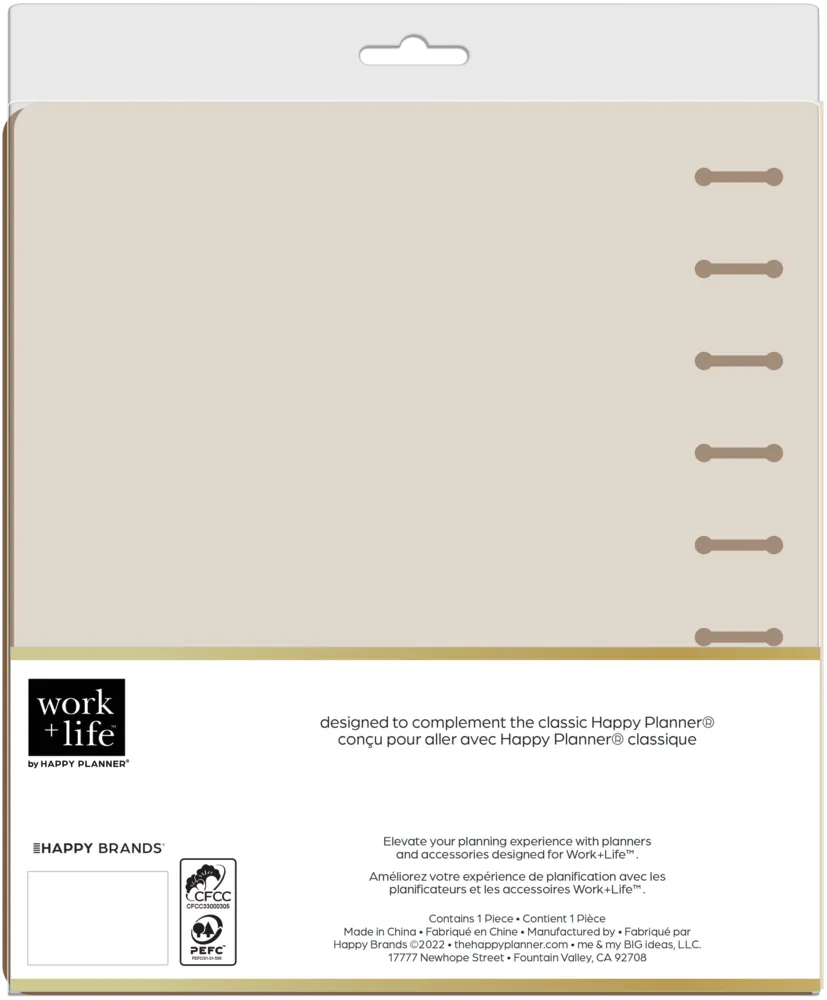Work   Life Ivy & Rose - DELUXE Classic Planner Cover