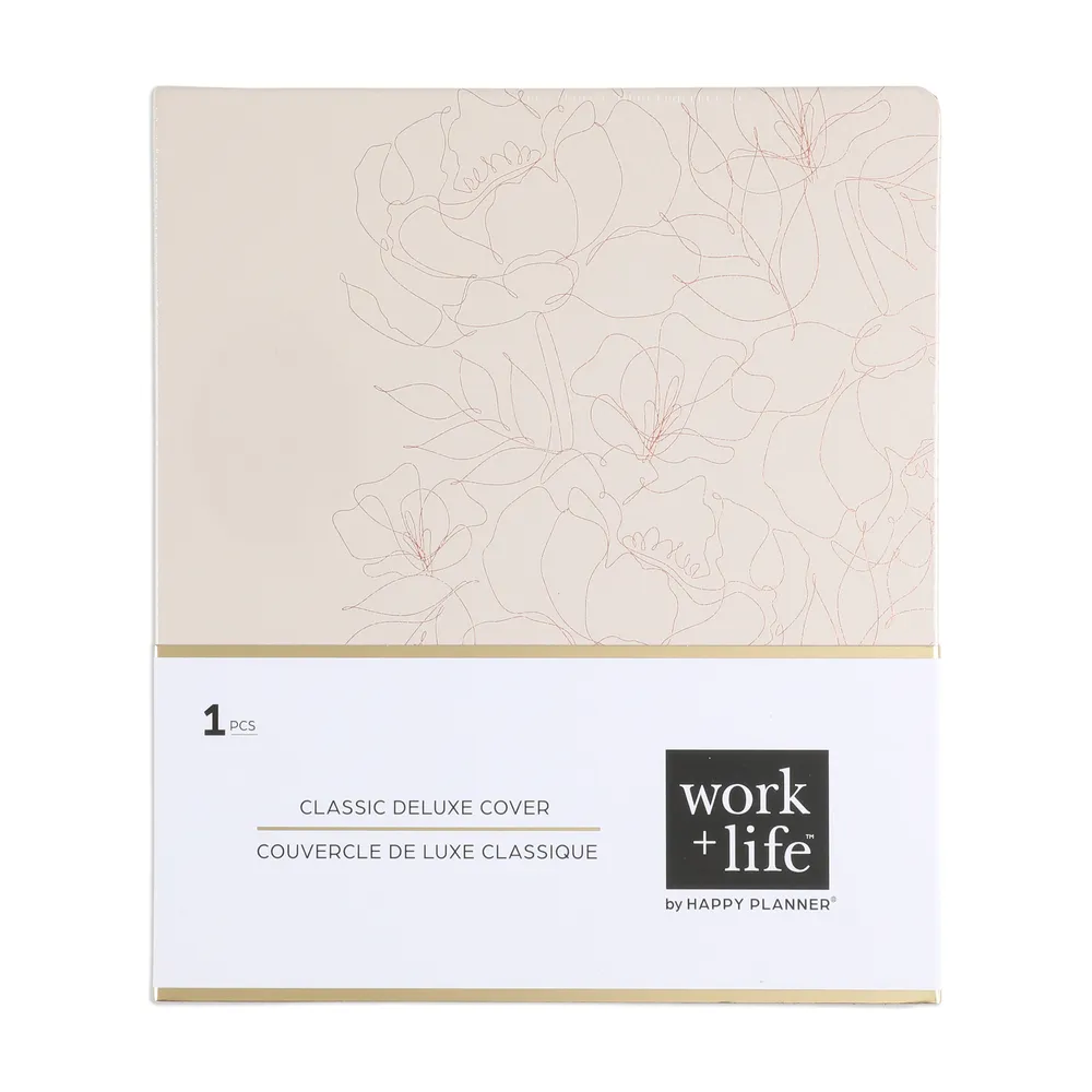 Work   Life Ivy & Rose - DELUXE Classic Planner Cover